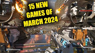 15 NEW And Exciting Games of March 2024 PS5 Xbox Series X  S PC [upl. by Jesh442]