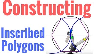 Constructing Inscribed Polygons [upl. by Toy827]