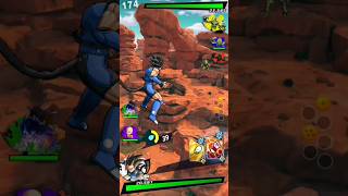 Dragon ball legends gameplay shallot vs saibamen dragonballlegends [upl. by Annaiuq121]