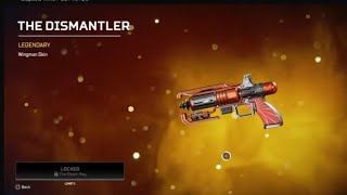 Apex Legends Item Shop Reset 3192021 The Dismantler Recolor Wingman Skin Apex Legends [upl. by Elmo]