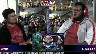 NWM9 BBCF TOP 8 GF  Spark SUS vs Kizzie Kay JIN [upl. by Nibroc]