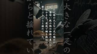 【朗読】横光利一・作「蠅」冒頭ショート 朗読配信 現代国語 教科書 japaneseliterature [upl. by Ignatia]