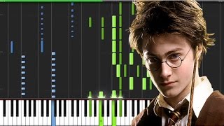 Harry Potter Medley for Solo Piano Tutorial [upl. by Asinet301]