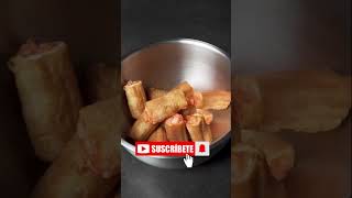 Homemade Fried Dough Sticks – Crispy Fluffy and IrresistibleCrispy fried dough recipe [upl. by Azilem]