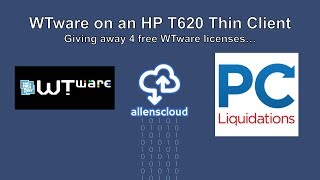 WTware on an HP T620 Thin Client [upl. by Tehr]