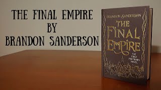 The Final Empire  Tenth Anniversary Edition by Brandon Sanderson Book Cover [upl. by Llerdnek307]