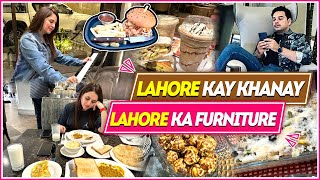 Buying Lahori Furniture  Eating Lahori Food  Meeting Lahori In Laws  Fatima Effendi Kanwar [upl. by Pesvoh526]