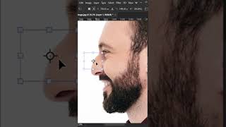 Reshape Nose Using Photoshop shorts tutorial photoshoptutorial edit beautiful foryou viral [upl. by Aiciles748]