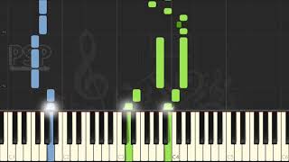 Piano Solo Tutorial  Final Fantasy IX  Battle 1 FF9 GAME synthesia [upl. by Nahgam194]