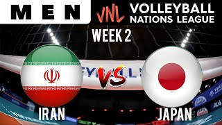 IRAN vs JAPAN  2024 Volleyball Nations League WOMENs Tournament Live Score [upl. by Oram]