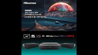 Hisense L9H Trichroma Laser TV 120quot เลเซอร์ทีวี จอใหญ่สูงสุดถึง 120quot ให้ภาพคมชัดระดับ 4K [upl. by Moody135]