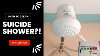 Lorenzetti Electric Shower HeadSuicide Shower How to clean inside an electric suicide shower head [upl. by Ylrehc]