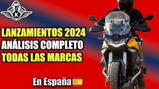 LANZAMIENTOS DE MOTOS 2024  Todas las marcas BMW Ducati Yamaha Honda Kawasaki Harley y más [upl. by Noerb]