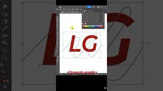 How to Intertwine Text in Adobe Illustrator tutorial  graphic designer [upl. by Itirp]