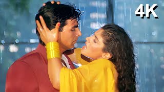 4K VIDEO Tip Tip Barsa Paani  SUPERHIT RAIN SONG  Mohra Song  Akshay Kumar amp Raveena Tandon [upl. by Friede565]