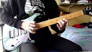 Toccata Fugue JS Bach guitar cover metal version [upl. by Stutzman468]