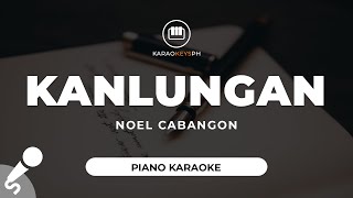 Kanlungan  Noel Cabangon Piano Karaoke [upl. by Kenlee541]