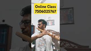 Flute mai murki meend gamak  How to use flute ornaments [upl. by Adnawyt]