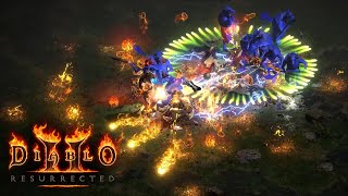 Diablo 2 Resurrected 4K Max Settings DESTRUCTION Melee Sorceress Gameplay [upl. by Leahcimed486]