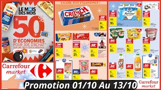 Nouveau Catalogue Carrefour Market De Cette Semaine Les Promotions Bons Plans Du 011024 En France [upl. by Dirgis68]