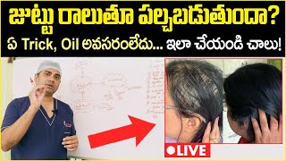 జుట్టు రాలుతోందా How To Stop Hair Fall In Men And Women In Telugu  Dr Raj Kirit  Celestee Clinic [upl. by Vinnie842]