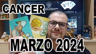 CÁNCER ♋️ MARZO 2024 HOROSCOPO Y PREDICCION ASTROLOGICA [upl. by Aihseken]