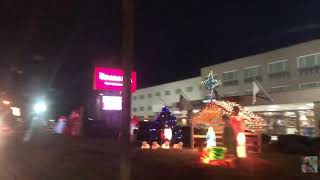 Christmas lights Main Street Paintsville Kentucky [upl. by Rae898]