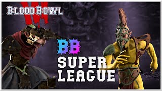 Blood Bowl 3  Super League  Olivier Du Lac Skaven vs Misspelled Tree Wood Elf [upl. by Tracey]