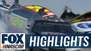 2017 Talladega Highlights 50717  NASCAR on FOX [upl. by Attalanta]