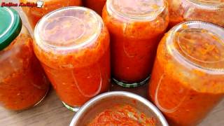 Bakina kuhinja ajvar sa plavim patlidžanom chutney eggplant [upl. by Valenta]