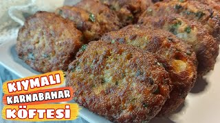 KIYMALI KARNABAHAR KÖFTESİ TARİFİ🔝250 GR KIYMAYLA 7 KİŞİLİK YEMEK YAPTIK👌Cauliflower Meatball recipe [upl. by Runstadler753]