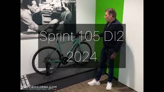 Bianchi Rennrad SPRINT ICR 105 DI2 12SP  2024  Review by Servizio Corsa [upl. by Ydissahc]