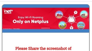 Net plus roaming activate  netroaming wifi kaise connect karehow to connect netroaming wifi 🔑 [upl. by Chaney]