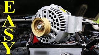 How to Replace an Alternator [upl. by Anilra]