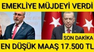 DUL YETİM EN DÜŞÜK EMEKLİ Engelli Maaş 17500Tl Ssk Bağkur 4A 4B 4C ne kadar sondakika [upl. by Aliam52]