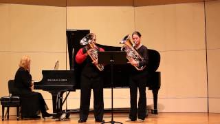 Calon Lan Euphonium Duet [upl. by Olenolin951]