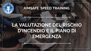 La valutazione del rischio di incendio piano di emergenza e verifica di conformità antincendio [upl. by Hogg]