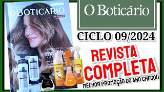 Revista o Boticário CICLO 092024 COMPLETA  MELHOR PROMOÇÃO DO ANO VOLTOU [upl. by Kenna]