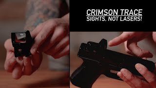 Crimson Trace RAD Max amp Micro Sights [upl. by Ahsieyt]