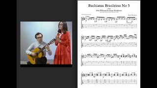 Bachianas Brasileiras No 5 HVilla Lobos  John Williams Transcription [upl. by Essinger]