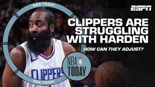 Small ball is NOT going to work for the Clippers  Wilbon on LAs struggles with Harden  NBA Today [upl. by Ennove]