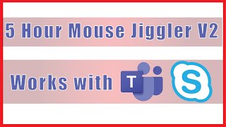 Mouse Jiggler 5 Hours  Keep Computer Awake  Version 2 [upl. by Tound163]