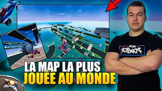 JE JOUE SUR LA MAP LA PLUS JOUÉE DE ROCKET LEAGUE [upl. by Suicul]