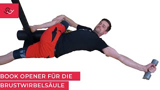 Rücken dehnen und stabilisieren  Loaded Stretching für die Brustwirbelsäule [upl. by Attayek]