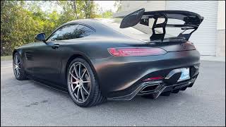 42k Mile 2016 Mercedes AMG GT S Exhaust 12012024 [upl. by Aihsercal]