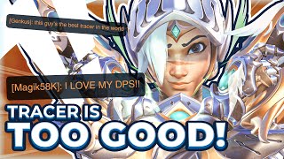 I played Tracer for a day to prove shes THE BEST DPS [upl. by Barri878]