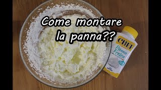 COME SI MONTA LA PANNA Video base N°1 [upl. by Ailaht399]