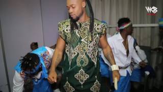 Diamond Platnumz  BACKSTAGE ABUJANIGERIA [upl. by Idid]