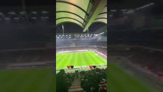 SAN SIRO IS A MAD HOUSE ⚽️🇮🇹 italy milan seria [upl. by Ennavoj]