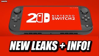 AMAZING SWITCH 2 LEAKS New Info on Nintendo New Dock and More [upl. by Lowson]